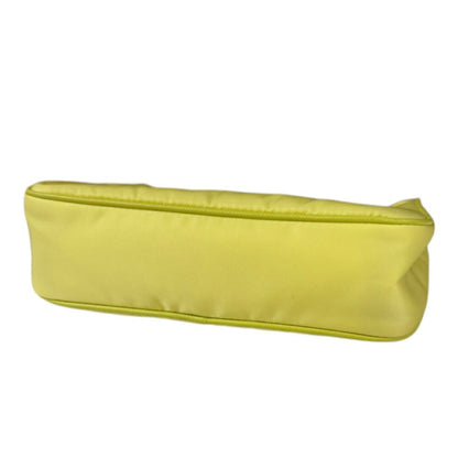 Prada Shoulder Bag Nylon 1Bh204 Yellow