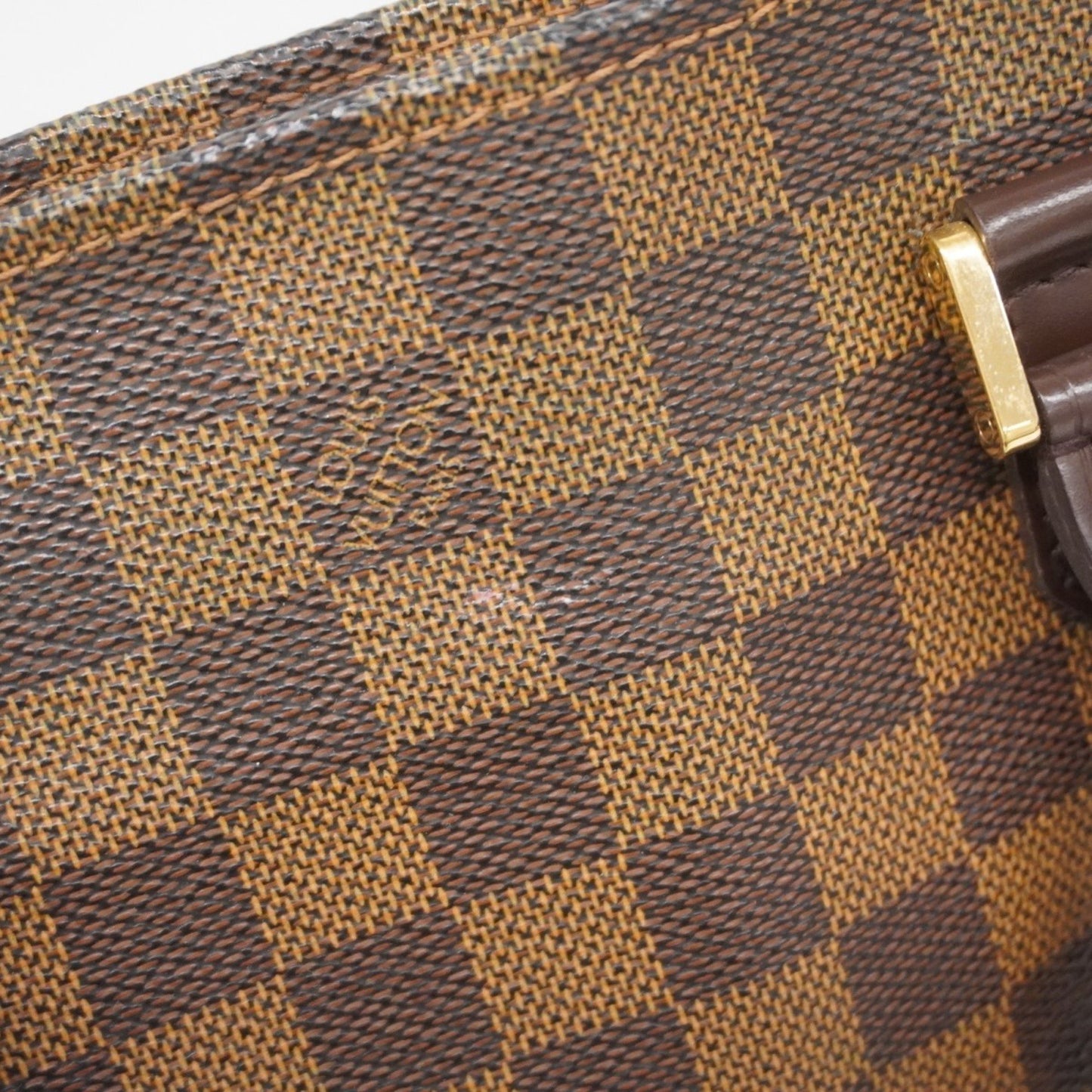 Louis Vuitton Damier Sac Plat Tote Bag N51140 Ebene