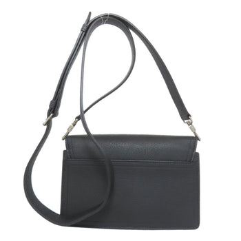 Burberry Logo Shoulder Bag Leather