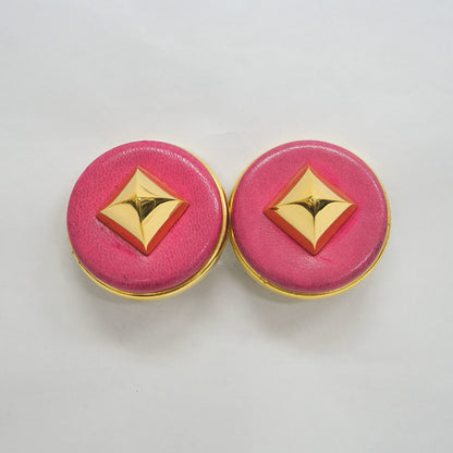 Hermes Hermes Medor Earrings Magenta Studs
