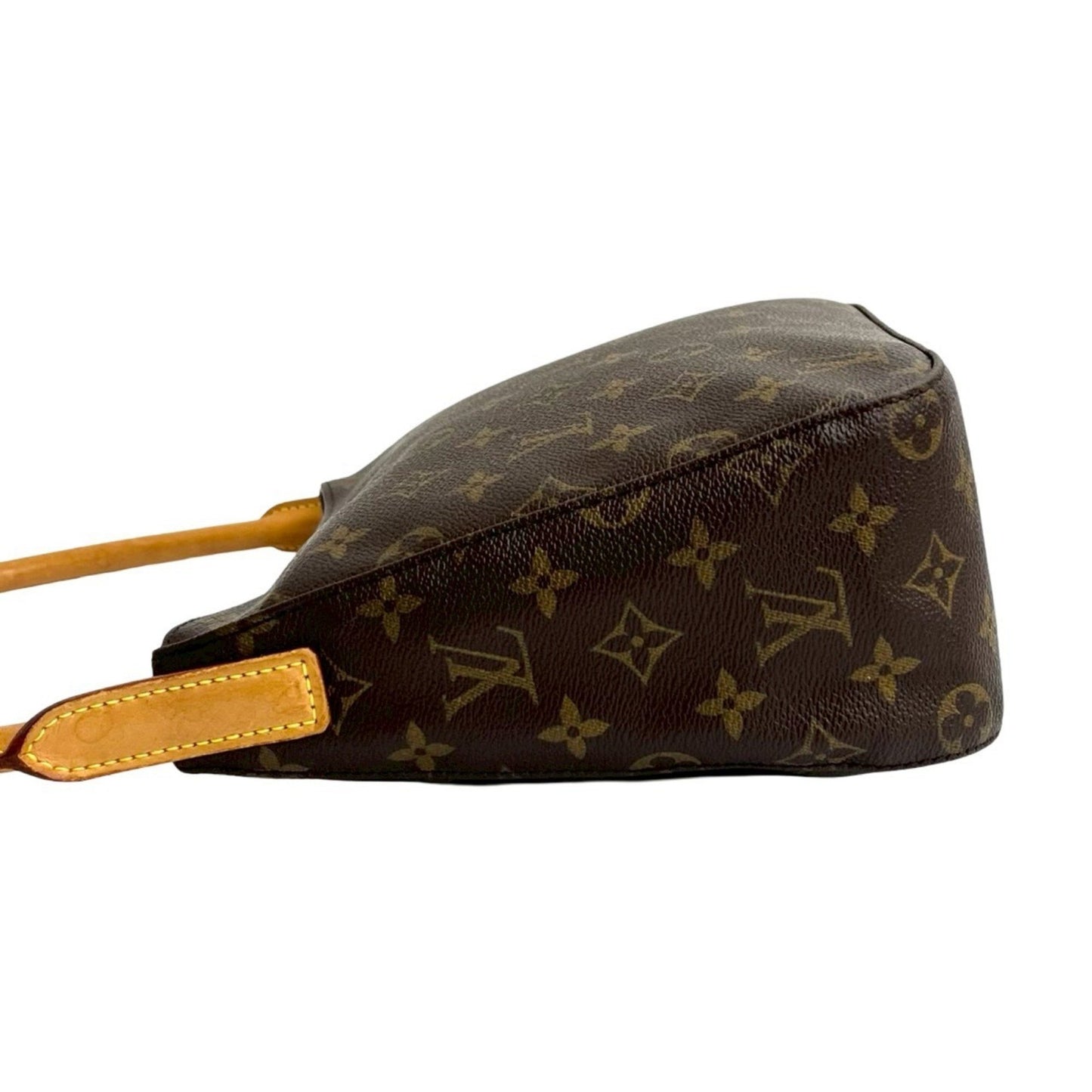Louis Vuitton Looping Mm Monogram Leather One-Shoulder Bag/Semi-Shoulder Bag