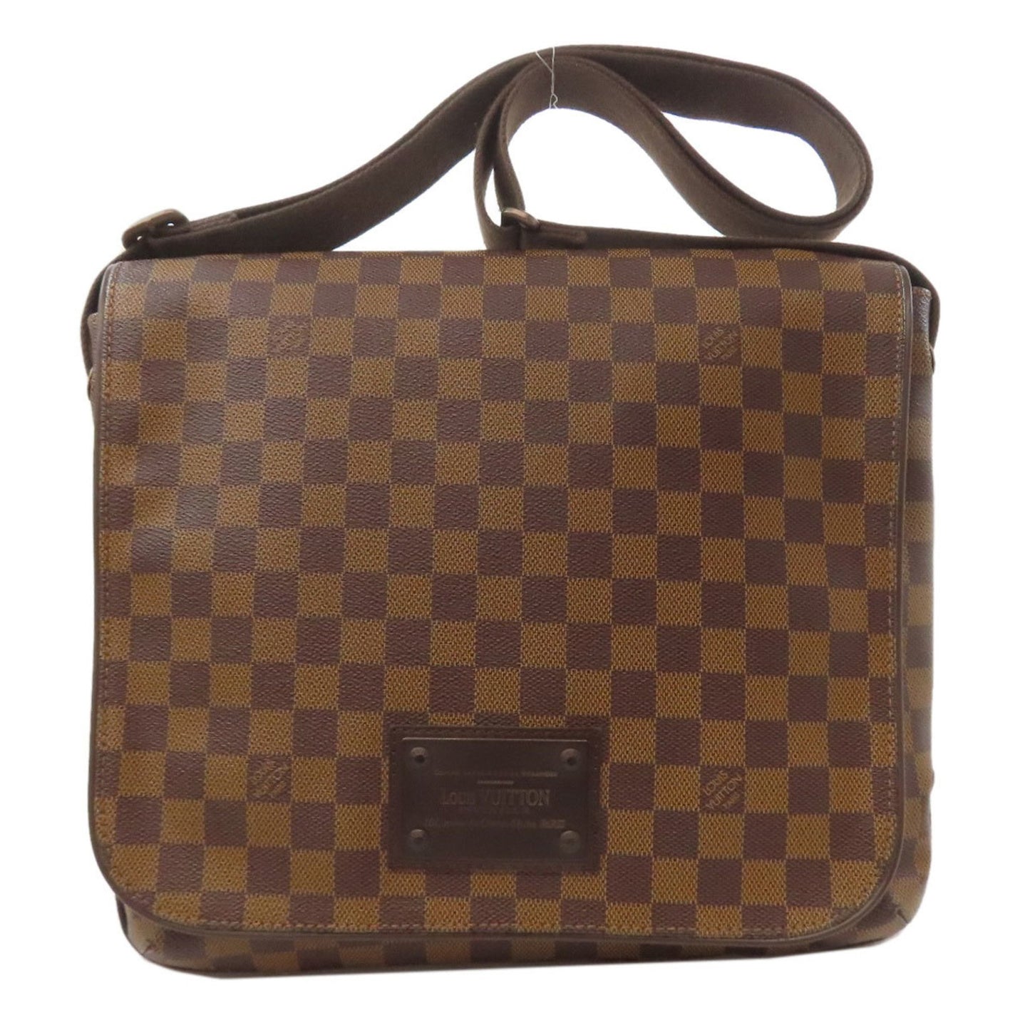 Louis Vuitton N51211 Brooklyn Mm Shoulder Bag In Damier Canvas