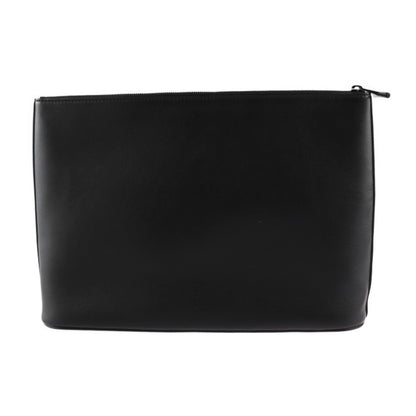 Louis Vuitton Louis Vuitton Pochette Cosmos Dark Infinity Second Bag M63268 Leather Black Clutch