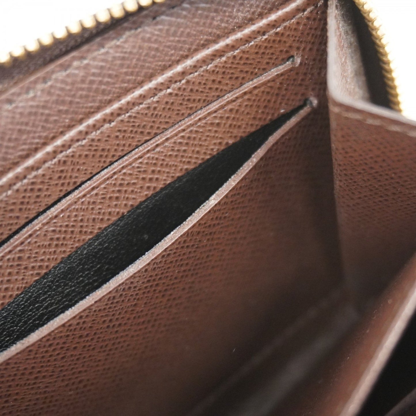 Louis Vuitton Damier Zippy Coin Purse N63070 Ebene