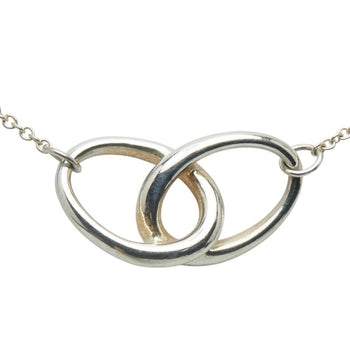 Tiffany & Co. Double Loop Necklace In 925 Sterling Silver