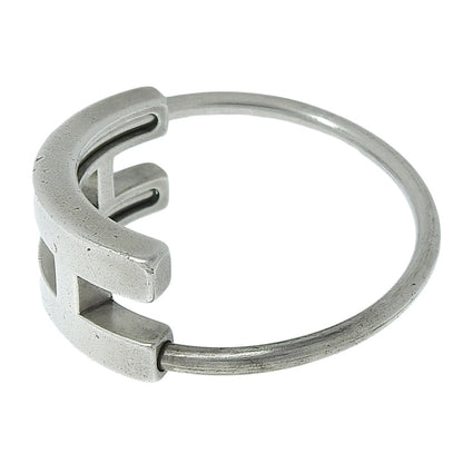 Hermes Hermes H Logo Key Ring Holder Ag925 Silver