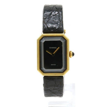 Chanel Premiere K18Yg 750 Yellow Gold Leather