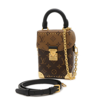 Louis Vuitton Monogram Reverse Camera Box 2Way Bag Handbag M82465 Bp