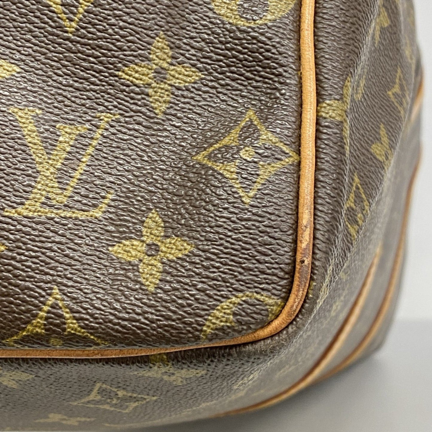 Louis Vuitton Monogram Keepall 60 Boston Bag M41422 Brown