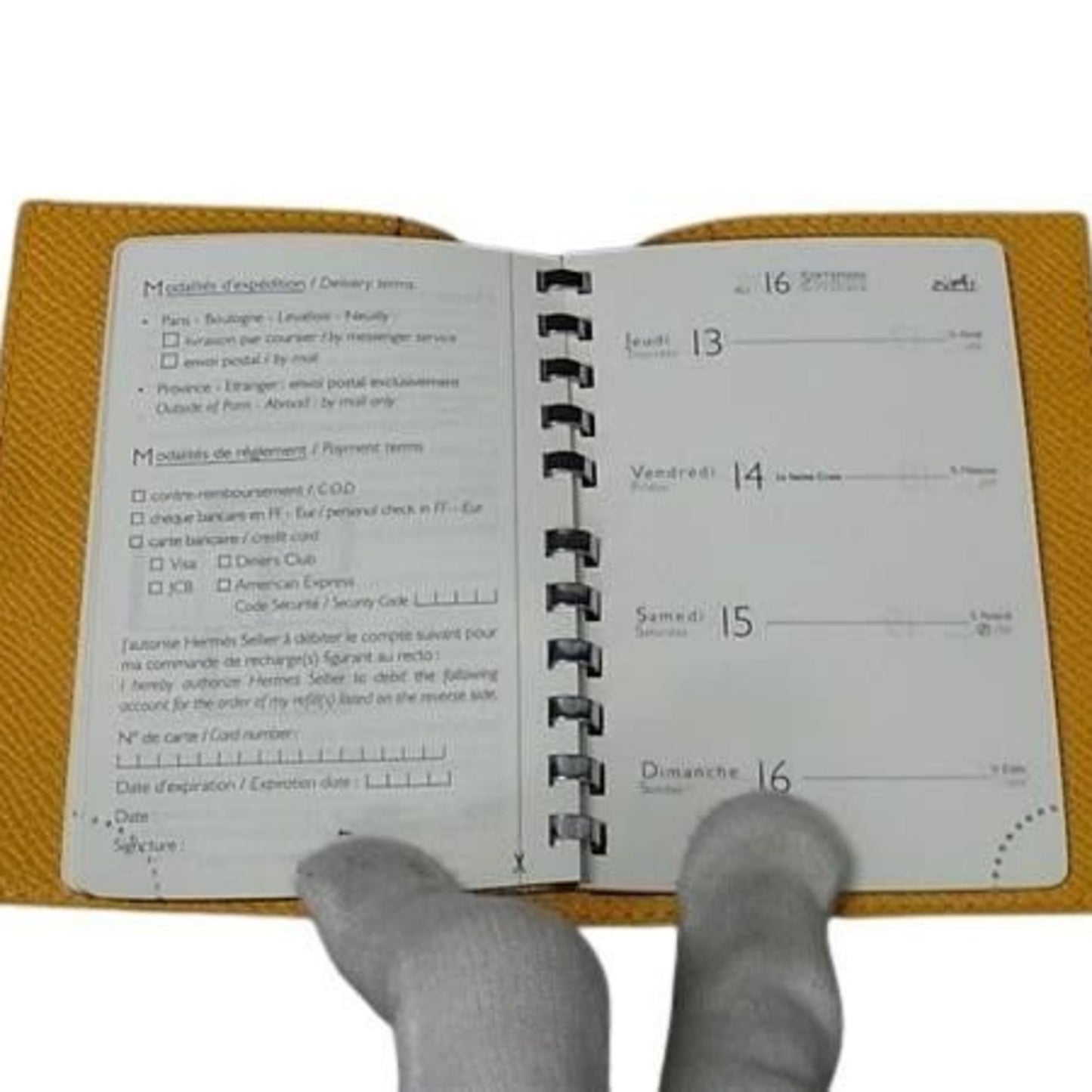 Hermes Agenda Pm Planner Cover