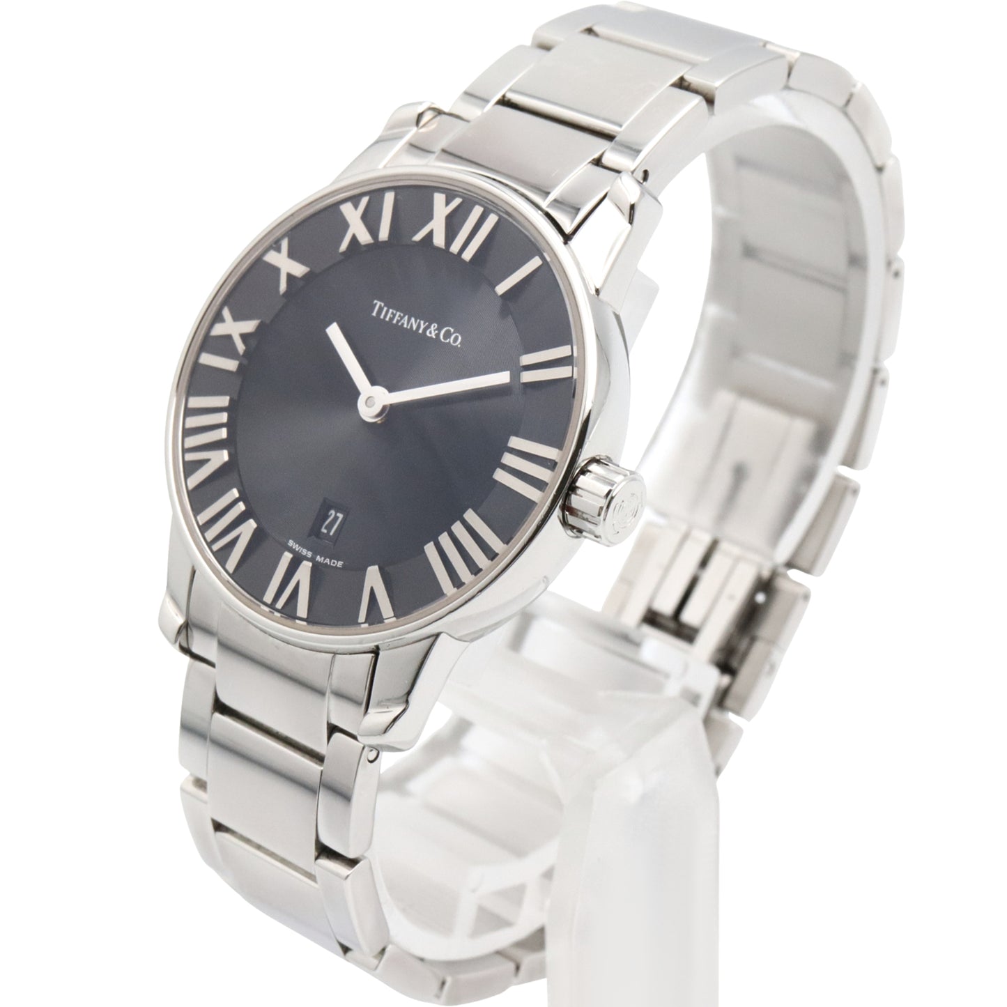 Tiffany & Co. Atlas Stainless Steel Watch For Women
