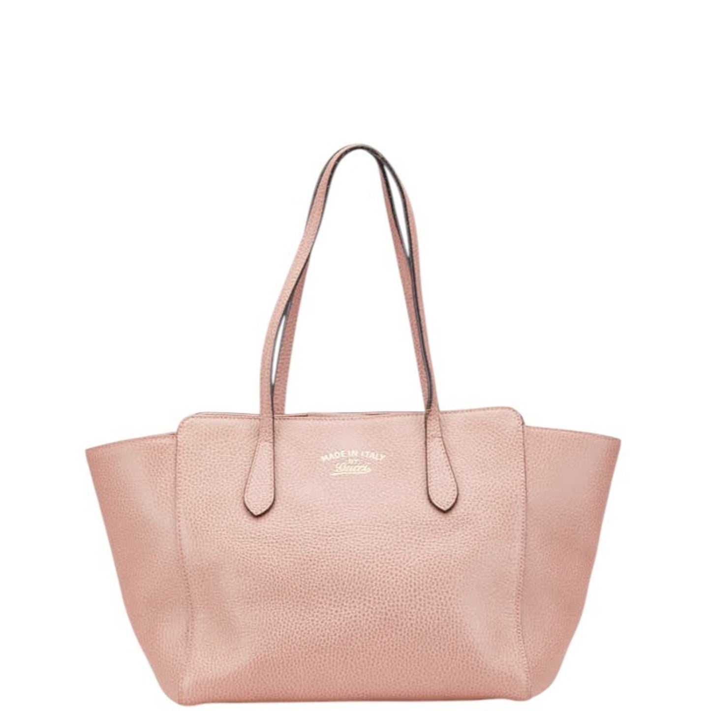 Gucci Swing Tote Bag Shoulder 354408 Pink Leather