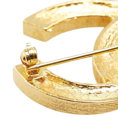Chanel Coco Mark Rhinestone Brooch