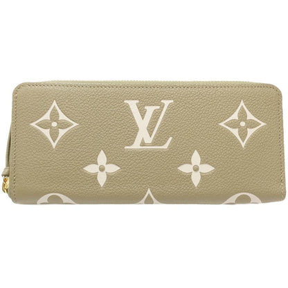 Louis Vuitton Louis Vuitton Long Wallet M82478 Portefeuille Clemence Monogram Bicolor Empreinte