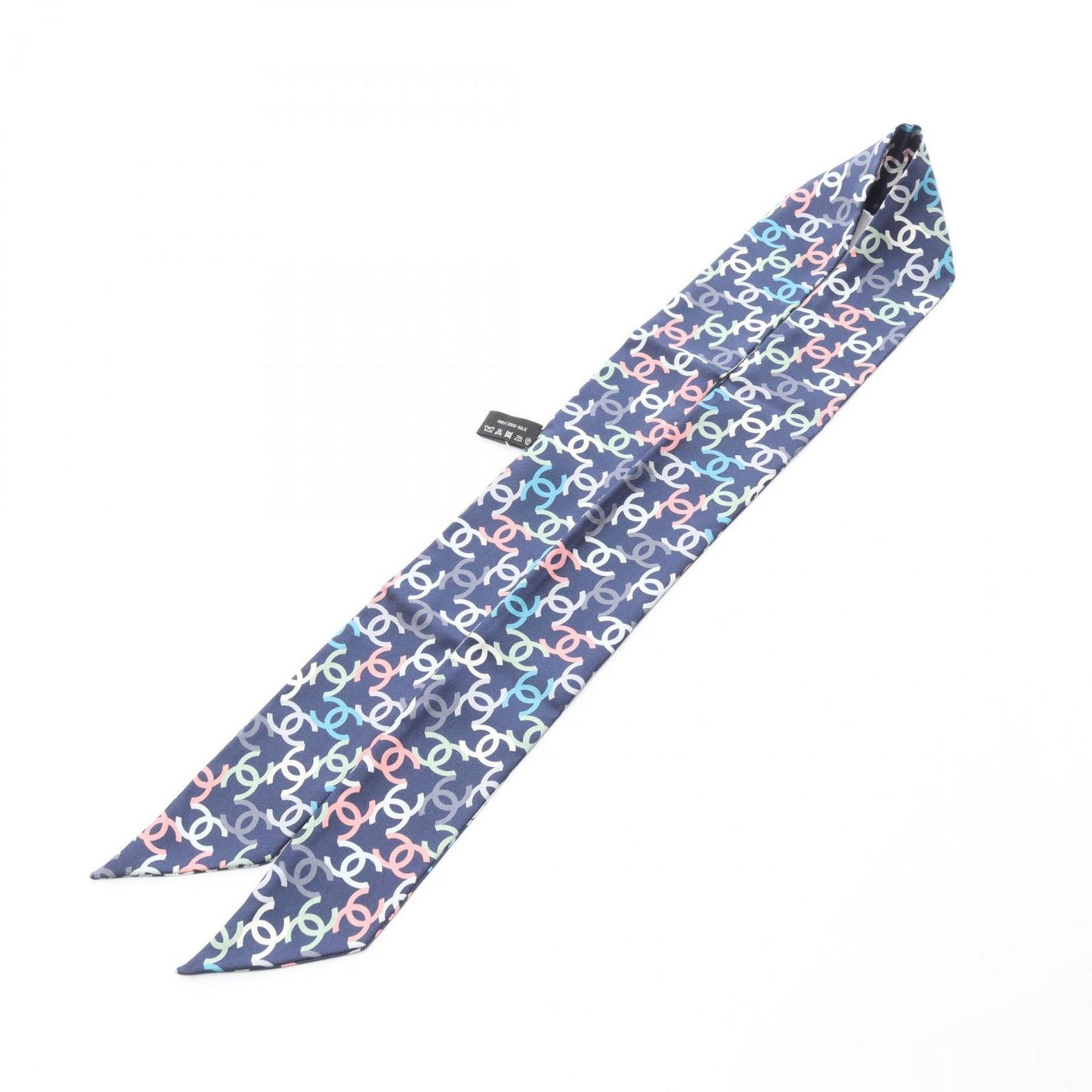 Chanel Coco Mark Silk Scarf For Women