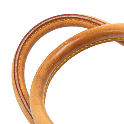 Louis Vuitton Monogram Deauville Handbag M47270 Brown Leather