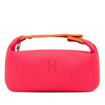 Hermes Herms Brides A Black Pm Handbag In Pink