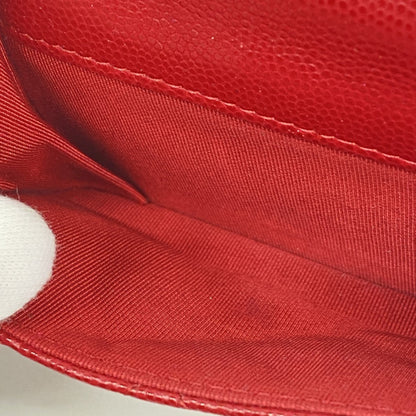 Chanel Matelasse Caviar Leather Tri-Fold Wallet