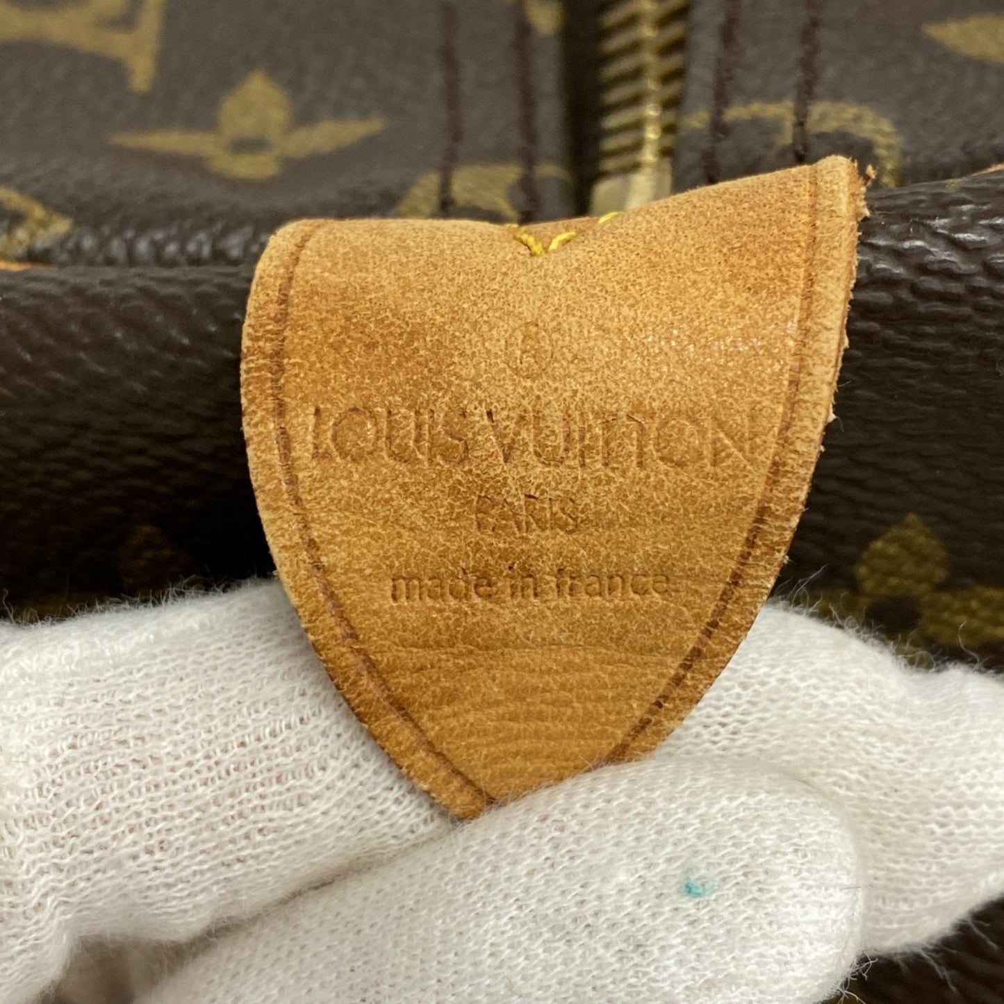 Louis Vuitton Monogram Keepall 55 Boston Bag M41424 Brown