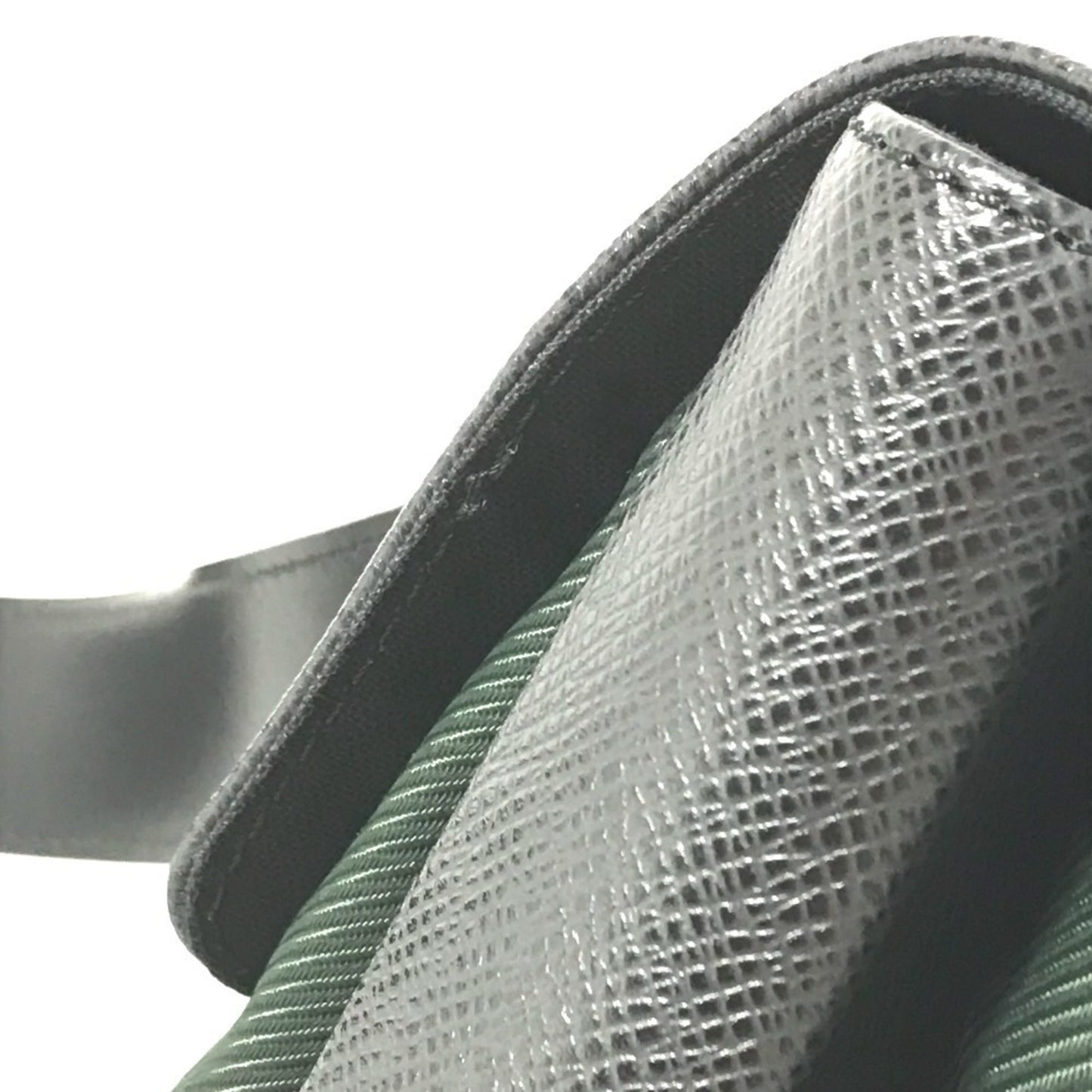 Louis Vuitton M30882 Taiga Saratov Gm Flap Messenger Bag/Shoulder Bag In Nylon Canvas And Leather