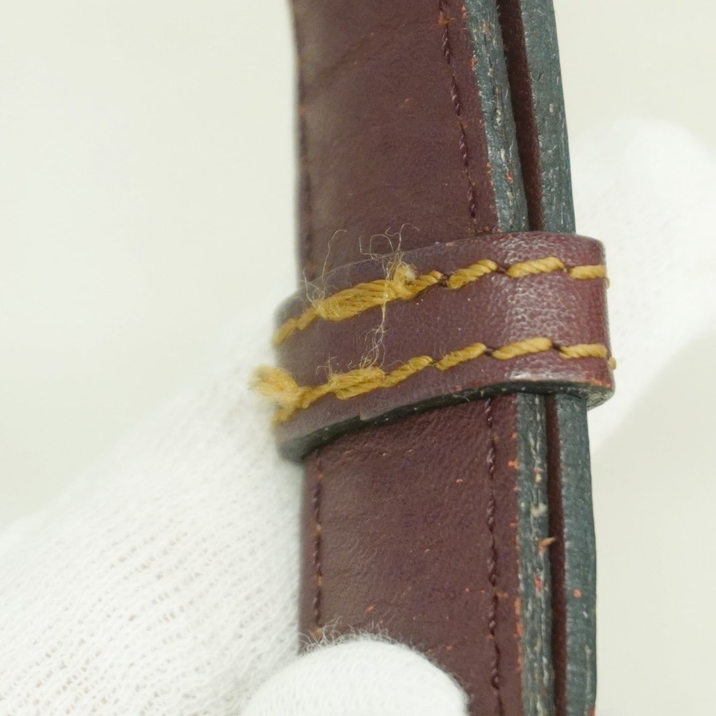 Leather Cartier Shoulder Bag