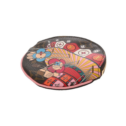 Louis Vuitton Monogram Porte Monnaie Long Vivienne Amusement Park Brown M69749 Women'S Canvas Coin