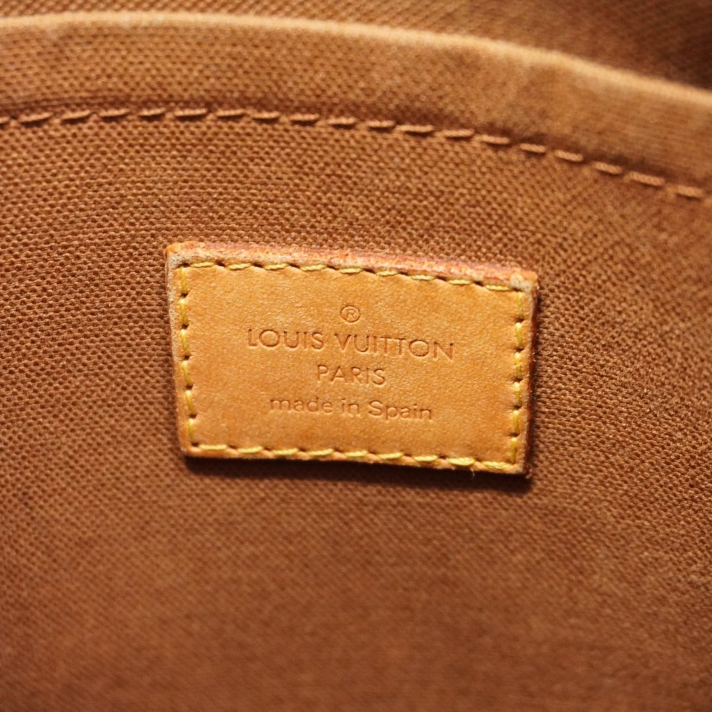 Louis Vuitton Monogram Odeon Pm Shoulder Bag M56390 Brown