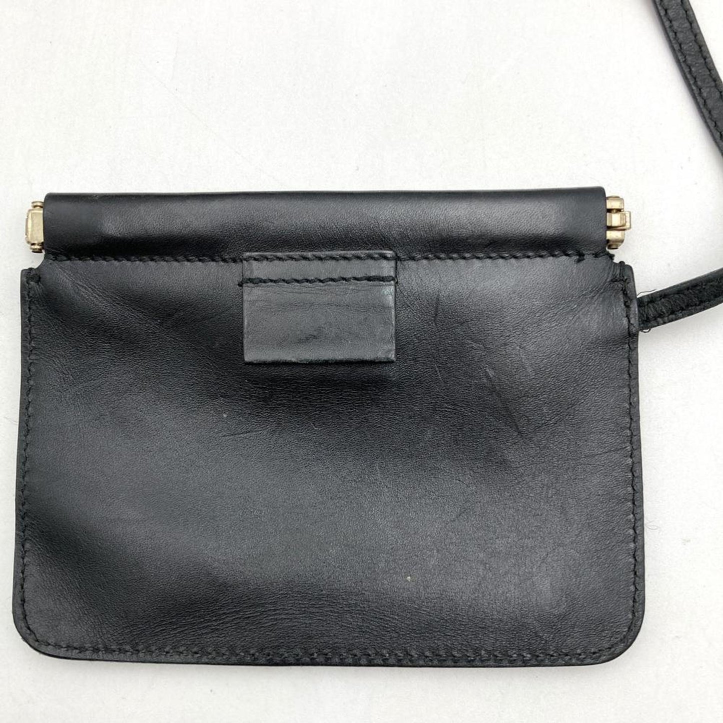 Gucci 95332 Shoulder Bag/Handbag In Beige/Black Canvas