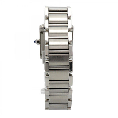 Cartier Tank Franaise SM W51008Q3 White Dial