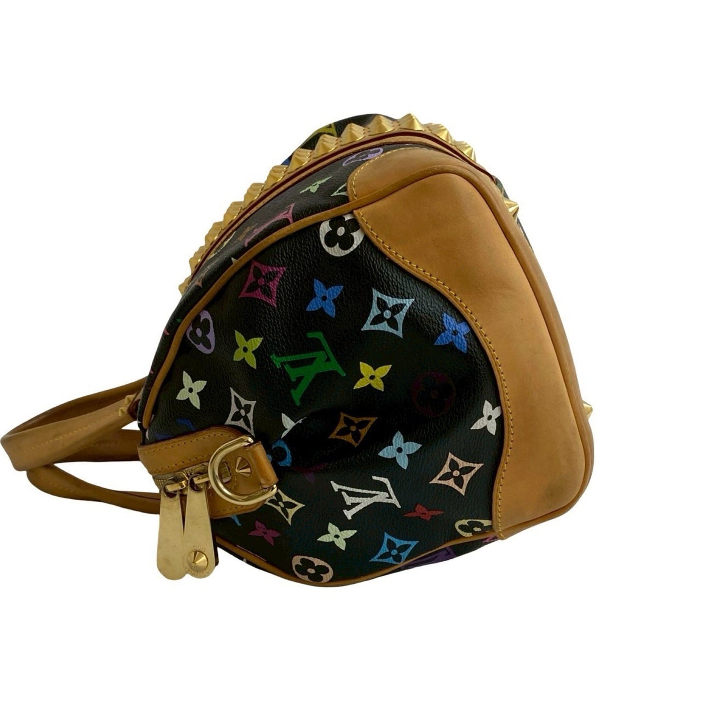 Louis Vuitton Courtney Mm Monogram Multicolor Leather 2-Way Handbag/Shoulder Bag