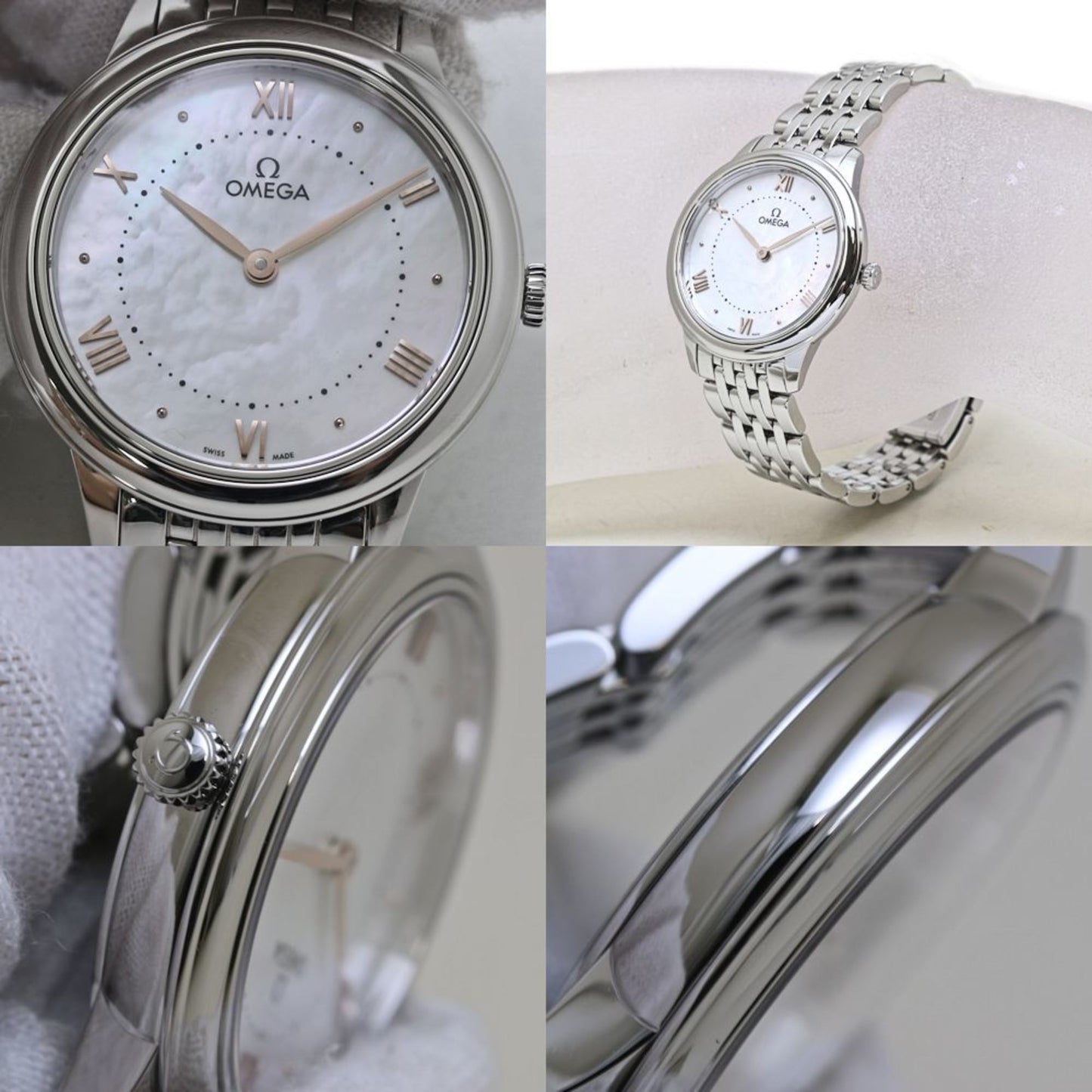 Omega De Ville Prestige White Shell 434.10.30.60.05.001