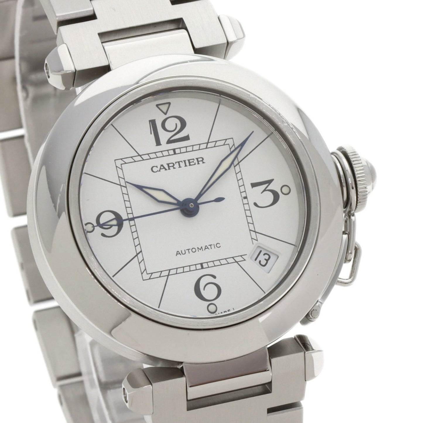 Cartier W31074M7 Pasha C Watch In Stainless Steel/Ss