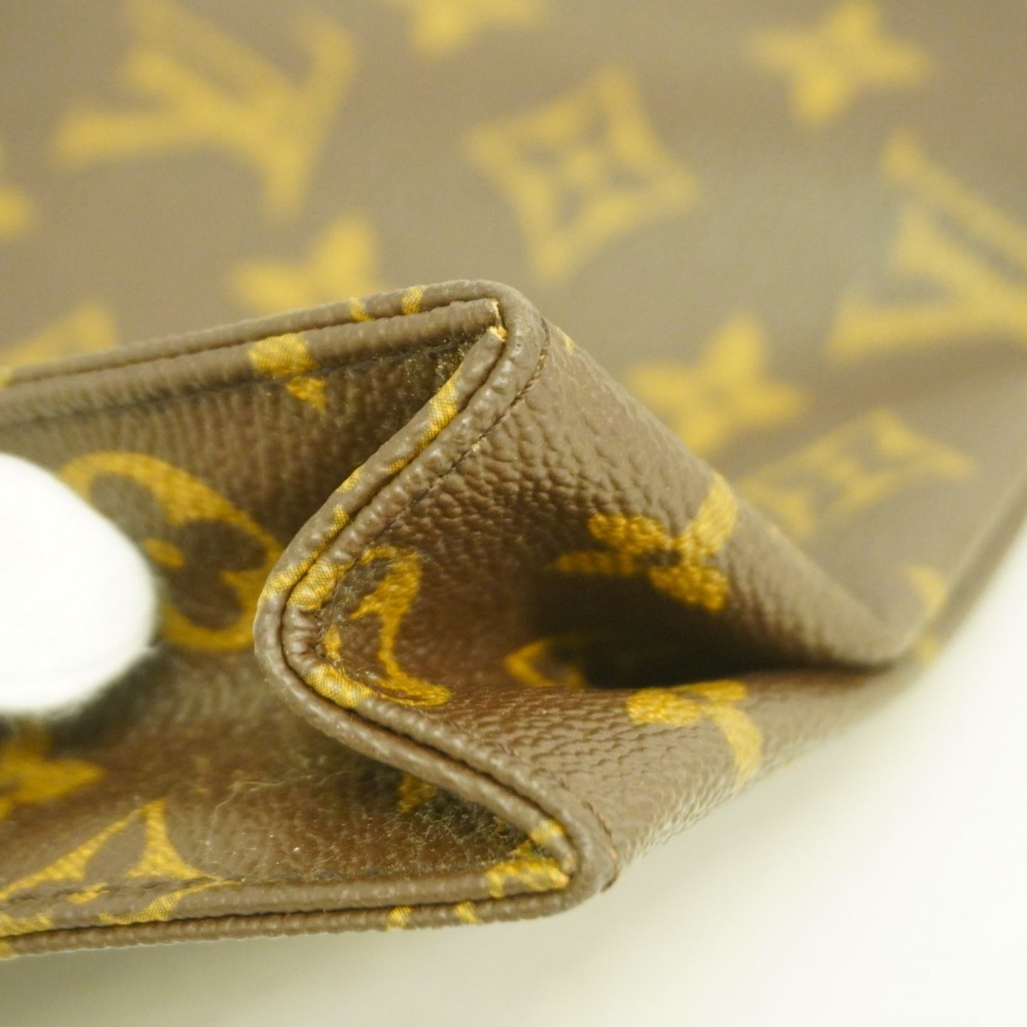 Louis Vuitton Monogram Poche Toilette 26 Pouch M47542 Brown