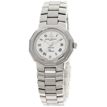 Baume & Mercier Mv040078 Riviera W-Name Tiffany Collaboration Watch Stainless Steel Ss