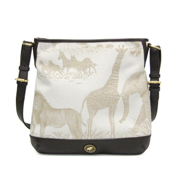 Hunting World Safari Embroidery Women'S Leather