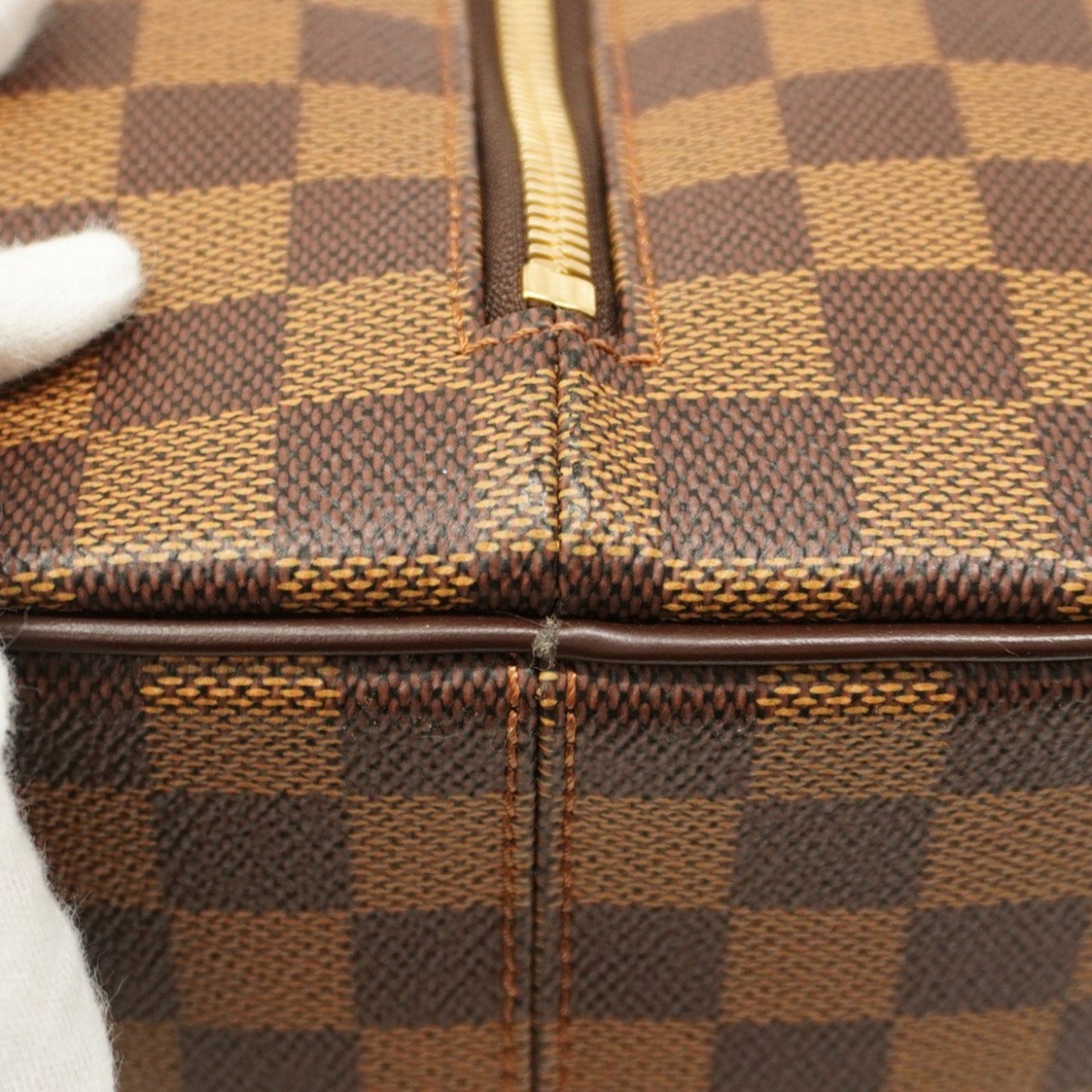Louis Vuitton Damier Nolita Ebene Handbag N41455