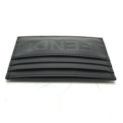 Fendi 7M0164 Business Card Holder Pass Case Holder/Card Leather