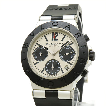 Bvlgari Aluminium 32Mm Date Silver Dial