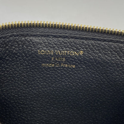 Louis Vuitton Monogram Empreinte Porte Carte Recto Verso Wallet/Coin Case M69421 Noir