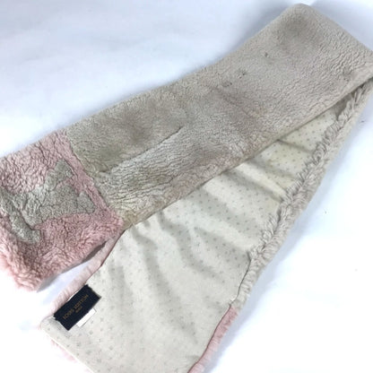Louis Vuitton M70873 Fur Tippet Logo Two-Tone Echarpe Lv In The City Scarf