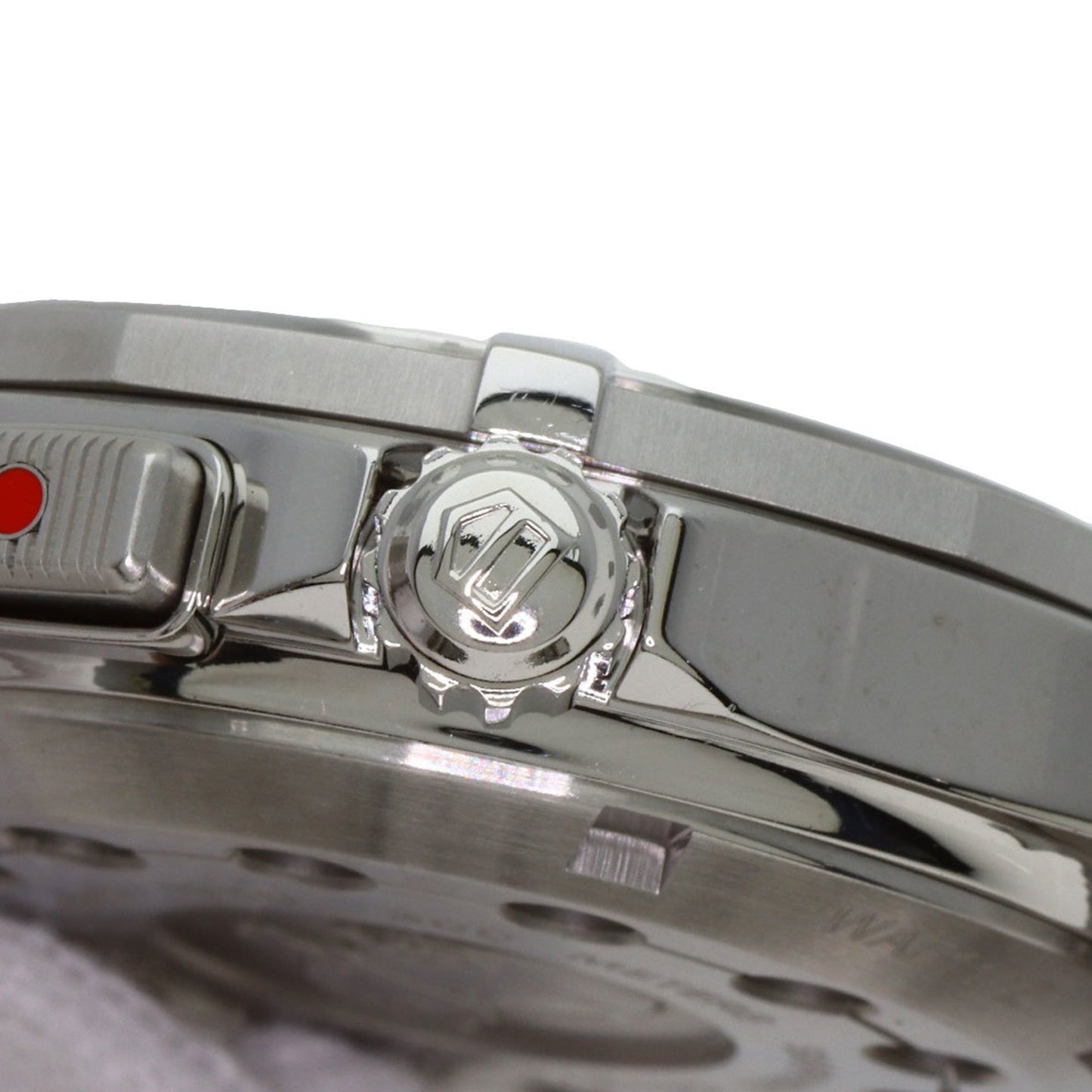 Tag Heuer Waf111Z Aquaracer Date Alarm Stainless Steel Watch