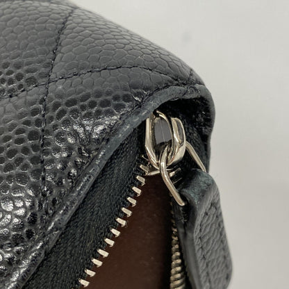 Chanel Matelasse Caviar Leather Long Wallet