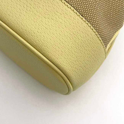 Gucci Shoulder Bag Mini Bucket F-23500 Yellow Jumbo Gg 550620 Unused Canvas Leather 498879 Gucci