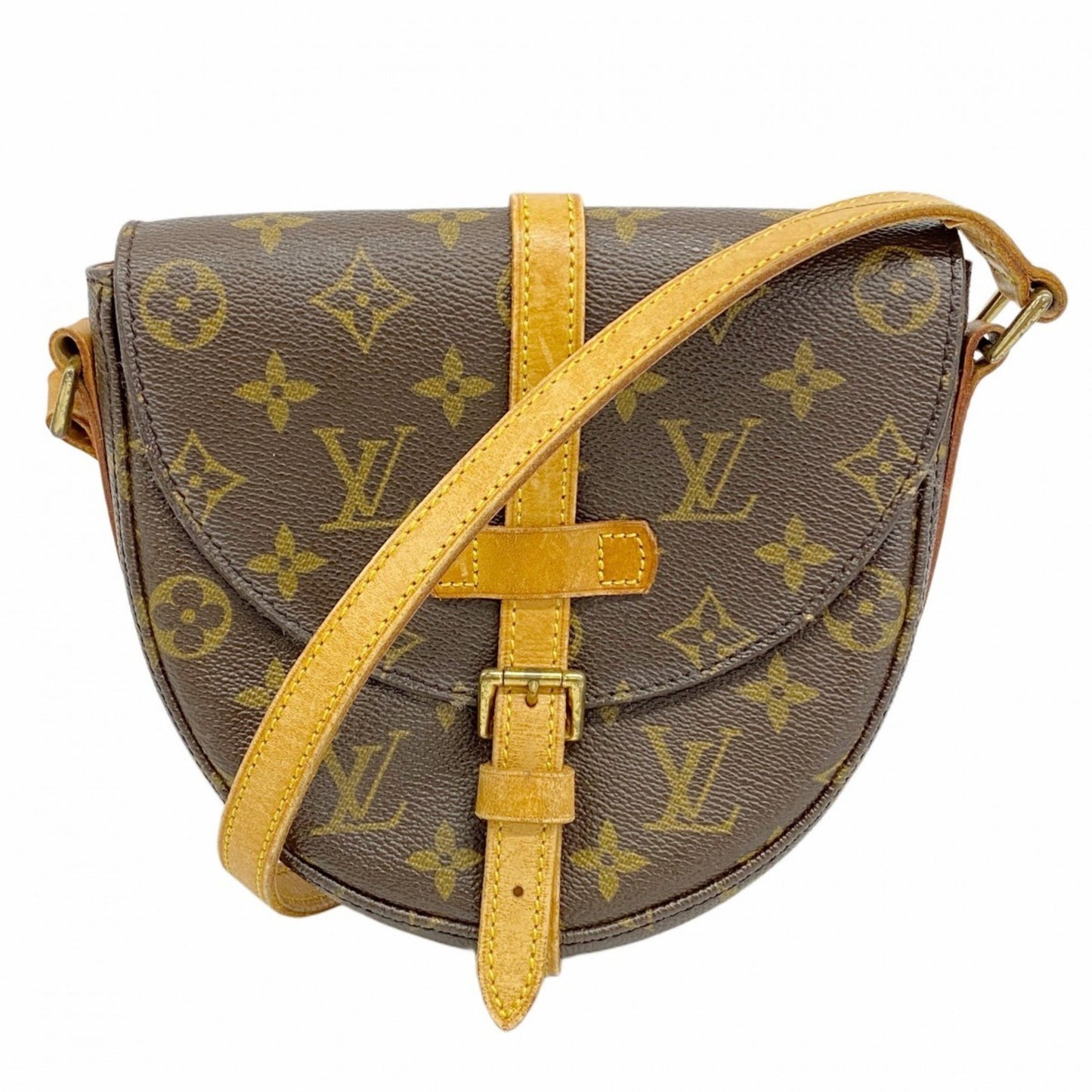 Louis Vuitton Monogram Chantilly Pm Shoulder Bag M40646 Brown