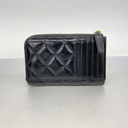 Leather Chanel Coin Purse/ Coin Case Patent