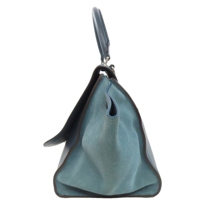 Celine Trapeze Handbag Leather