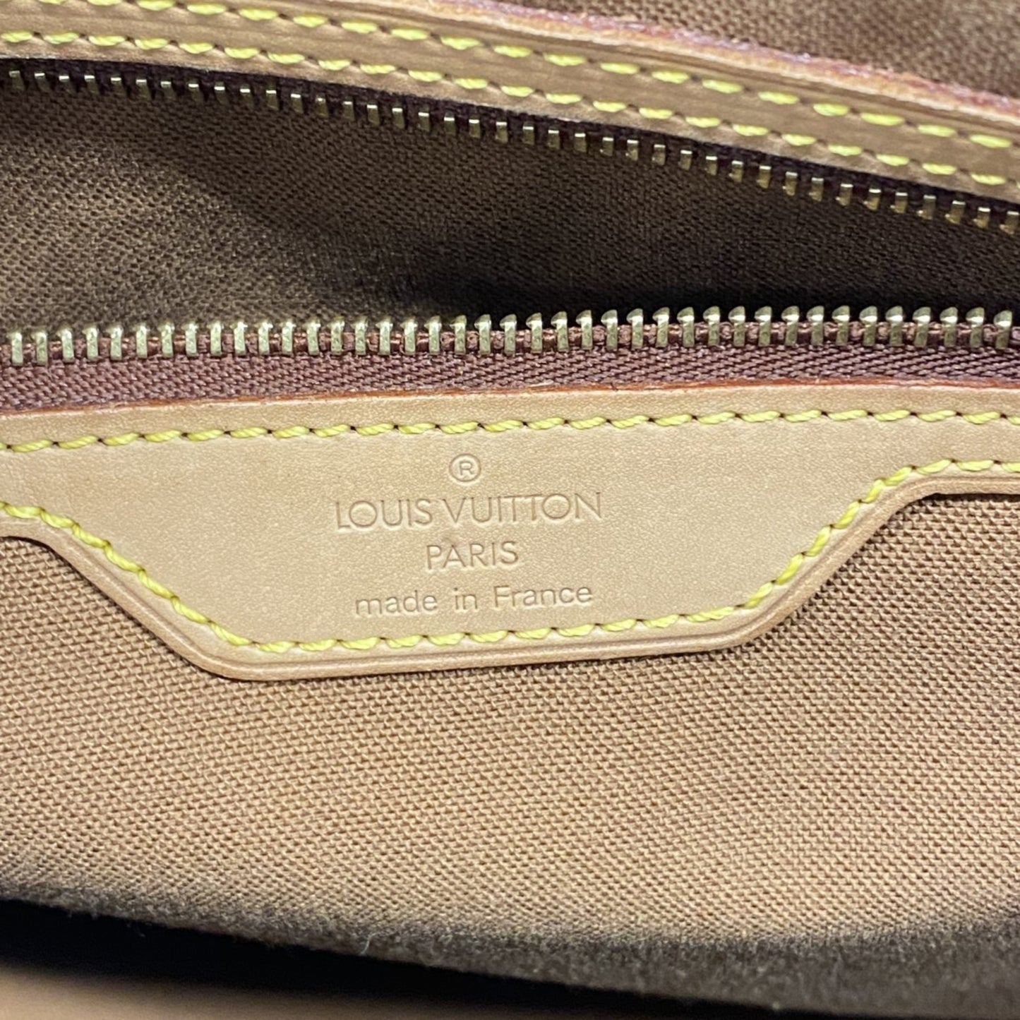 Louis Vuitton Monogram Caba Maison Tote Bag M51151 Brown