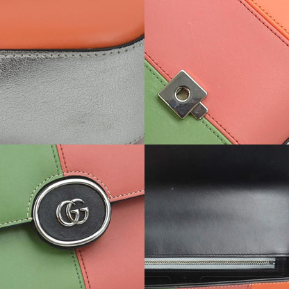 Gucci Shoulder Bag Leather Multicolor
