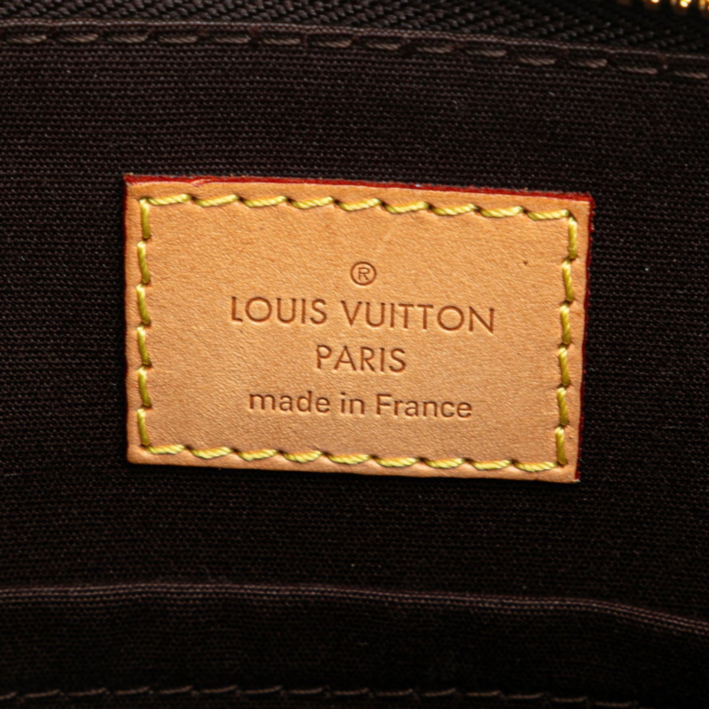 Louis Vuitton Monogram Vernis Alma Bb Handbag/Shoulder Bag