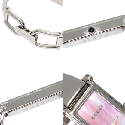 Gucci 1500L Square Face Watch Stainless Steel Ss